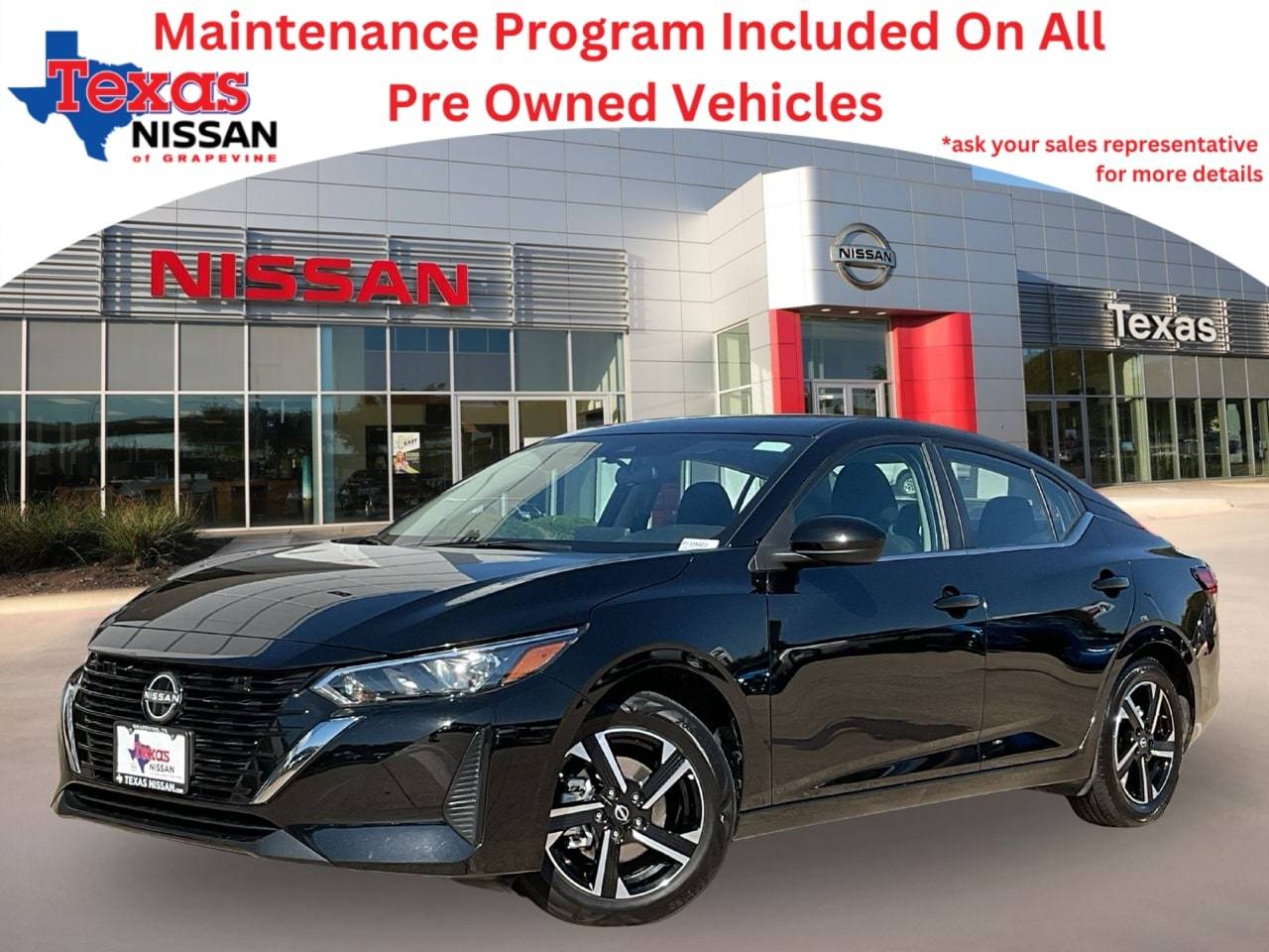 2024 Nissan Sentra SV — Sedan — 35,829 mi — Grapevine, TX