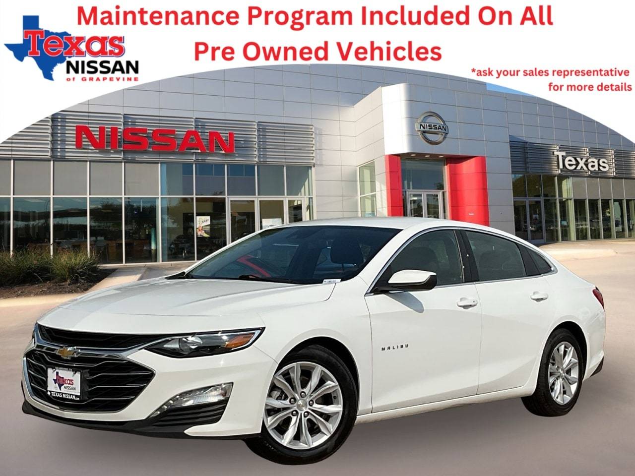 2023 Chevrolet Malibu LT — Sedan — 54,556 mi — Grapevine, TX