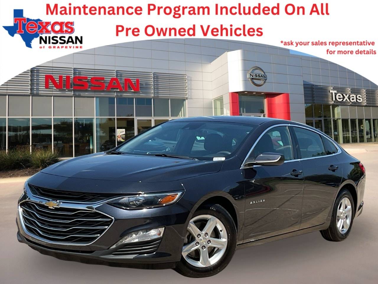2023 Chevrolet Malibu LT — Sedan — 58,958 mi — Grapevine, TX