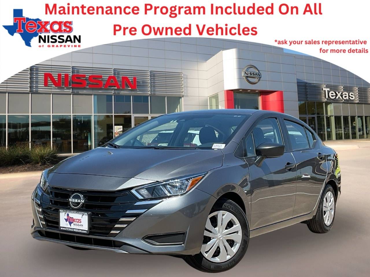 2024 Nissan Versa S — Sedan — 21,717 mi — Grapevine, TX