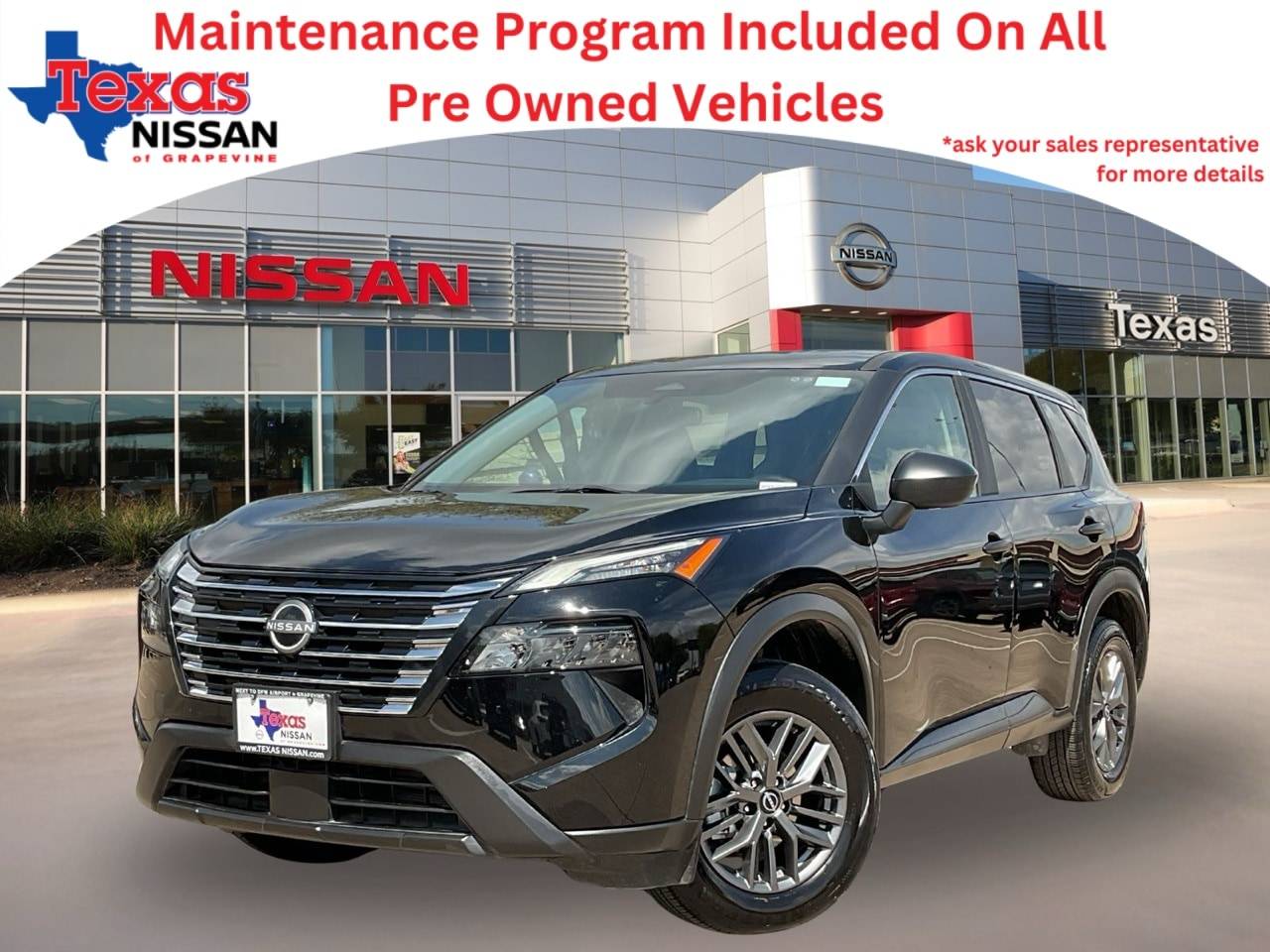 2024 Nissan Rogue S — SUV — 33,508 mi — Grapevine, TX