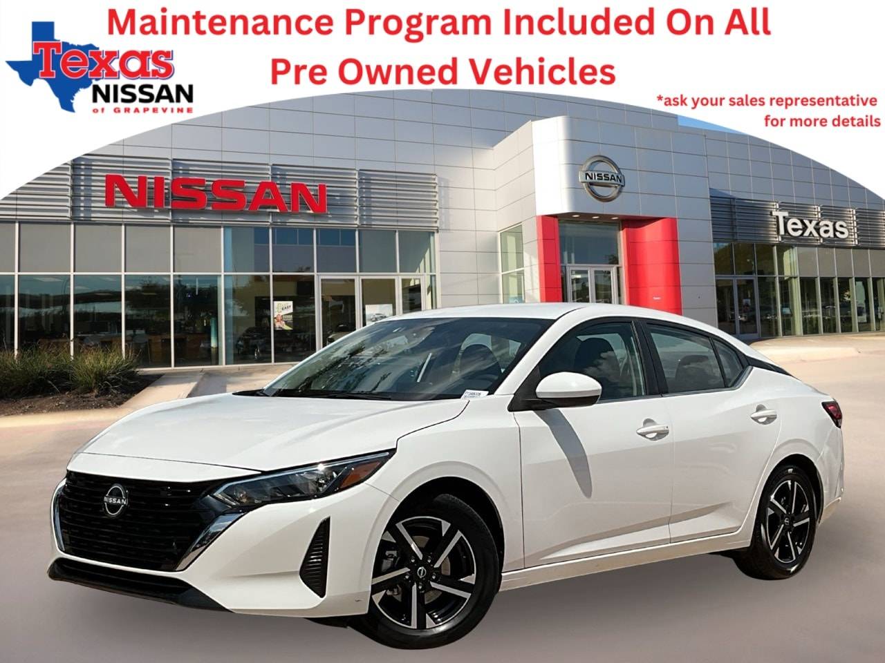 2024 Nissan Sentra SV — Sedan — 31,093 mi — Grapevine, TX