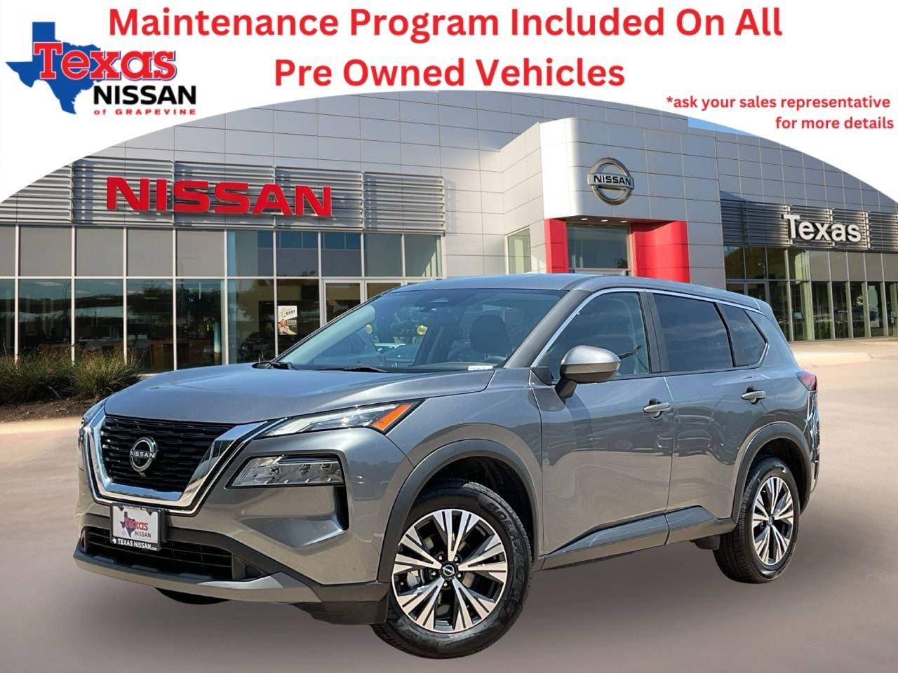 2023 Nissan Rogue SV — SUV — 42,489 mi — Grapevine, TX