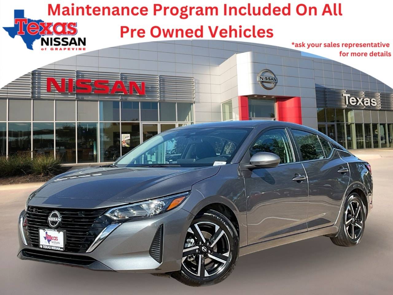 2024 Nissan Sentra SV — Sedan — 30,654 mi — Grapevine, TX