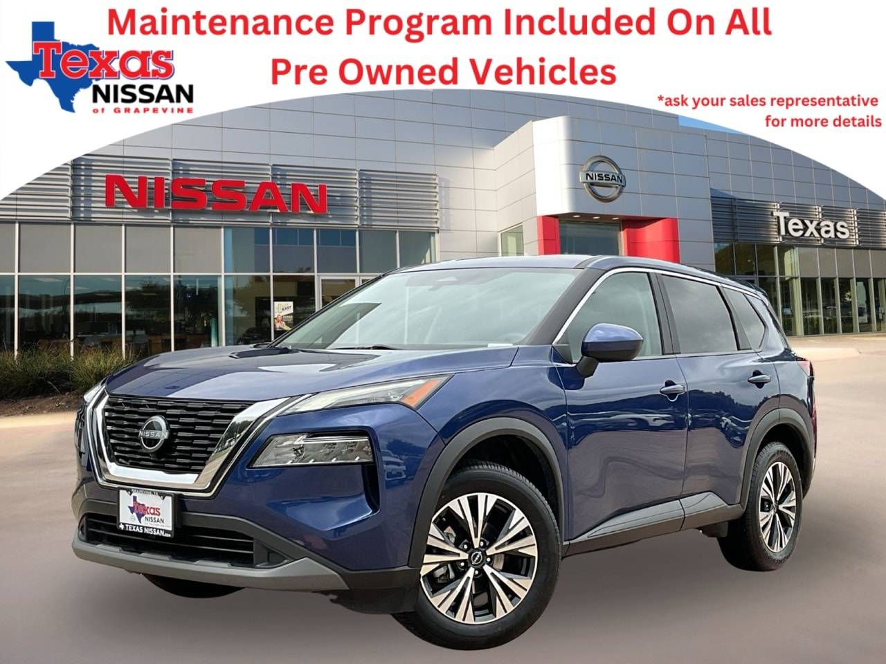 2023 Nissan Rogue SV — SUV — 54,045 mi — Grapevine, TX