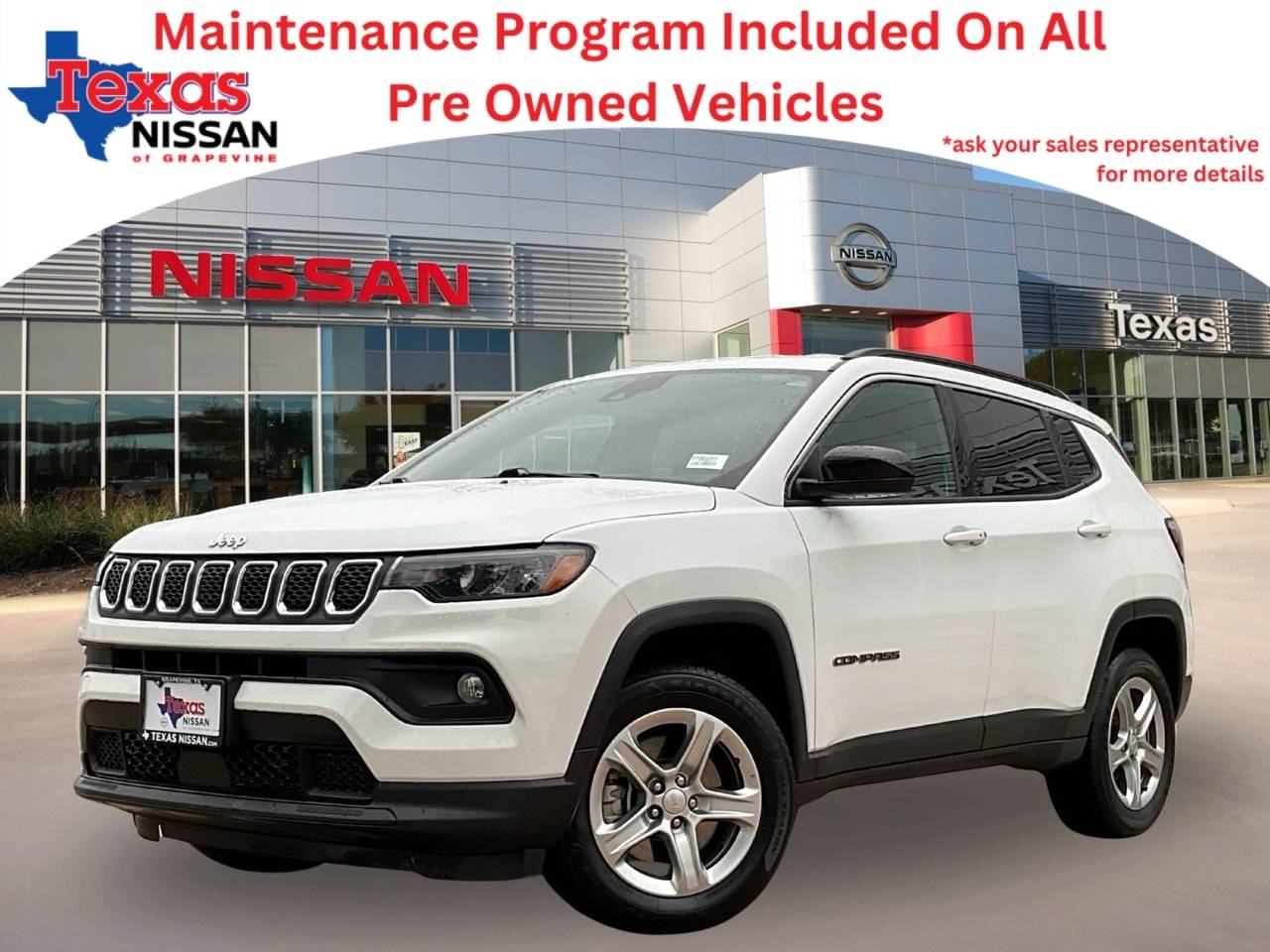 2023 Jeep Compass Latitude — SUV — 43,902 mi — Grapevine, TX