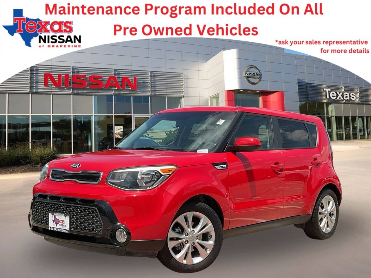 2016 Kia Soul + — Hatchback — 97,329 mi — Grapevine, TX