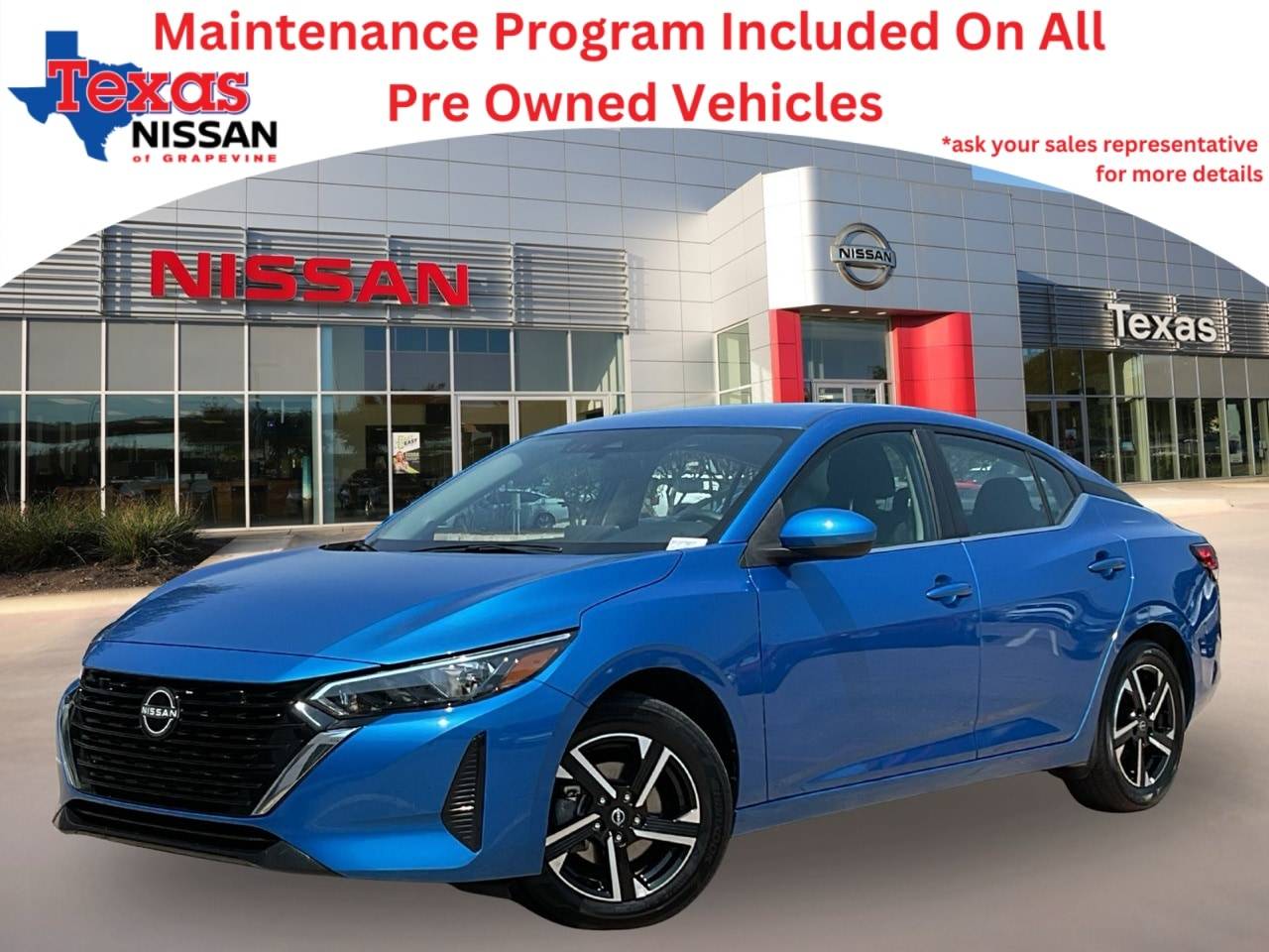2024 Nissan Sentra SV — Sedan — 24,804 mi — Grapevine, TX