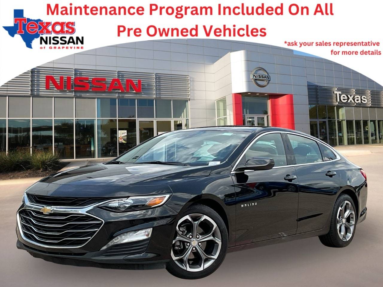2023 Chevrolet Malibu LT — Sedan — 57,877 mi — Grapevine, TX
