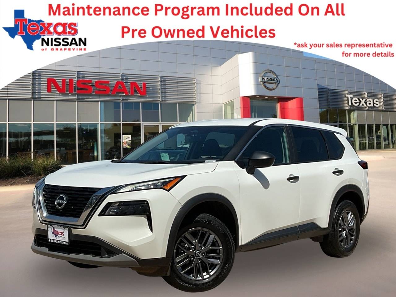 2023 Nissan Rogue S — SUV — 26,203 mi — Grapevine, TX