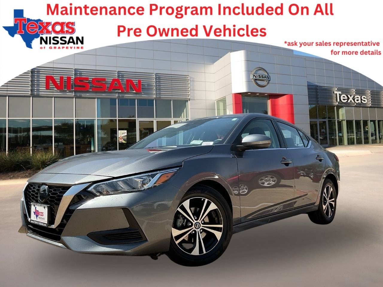 2023 Nissan Sentra SV — Sedan — 24,826 mi — Grapevine, TX