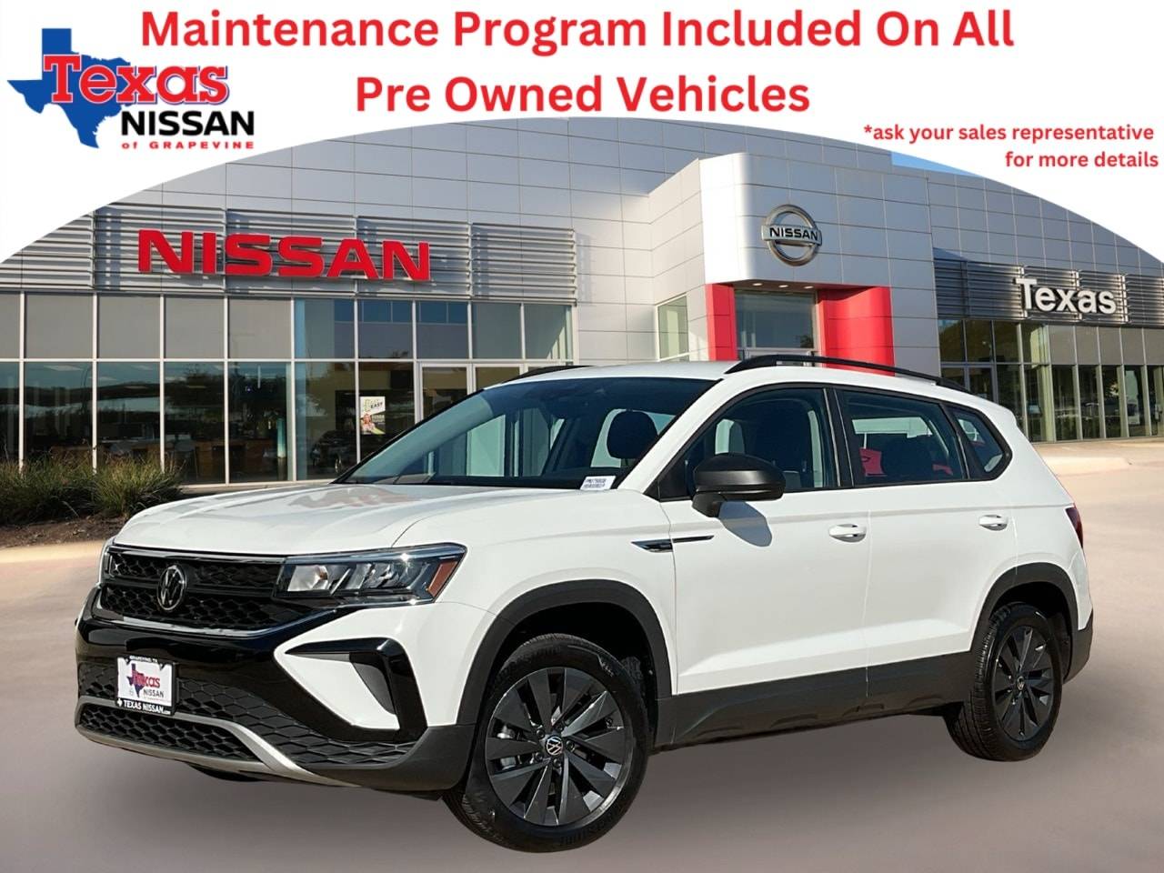 2024 Volkswagen Taos S — SUV — 25,535 mi — Grapevine, TX