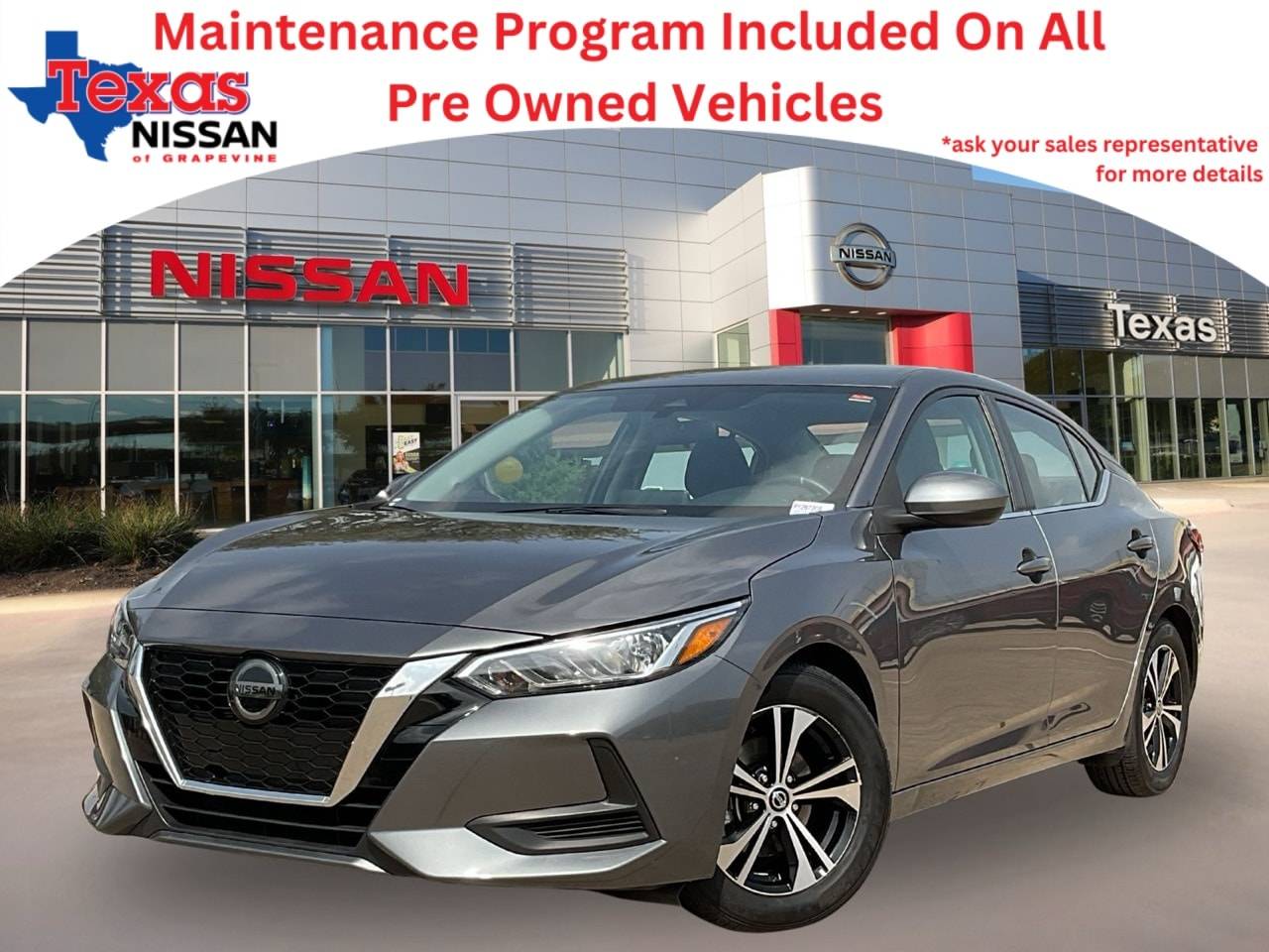 2023 Nissan Sentra SV — Sedan — 42,465 mi — Grapevine, TX