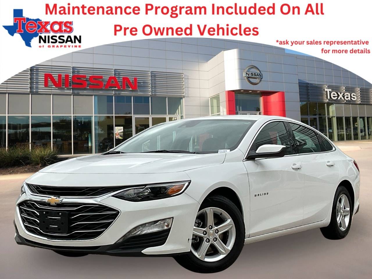 2023 Chevrolet Malibu LT — Sedan — 60,722 mi — Grapevine, TX