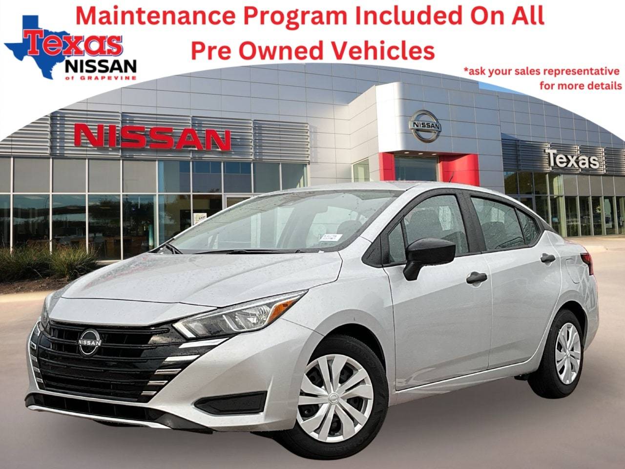 2024 Nissan Versa S — Sedan — 16,514 mi — Grapevine, TX