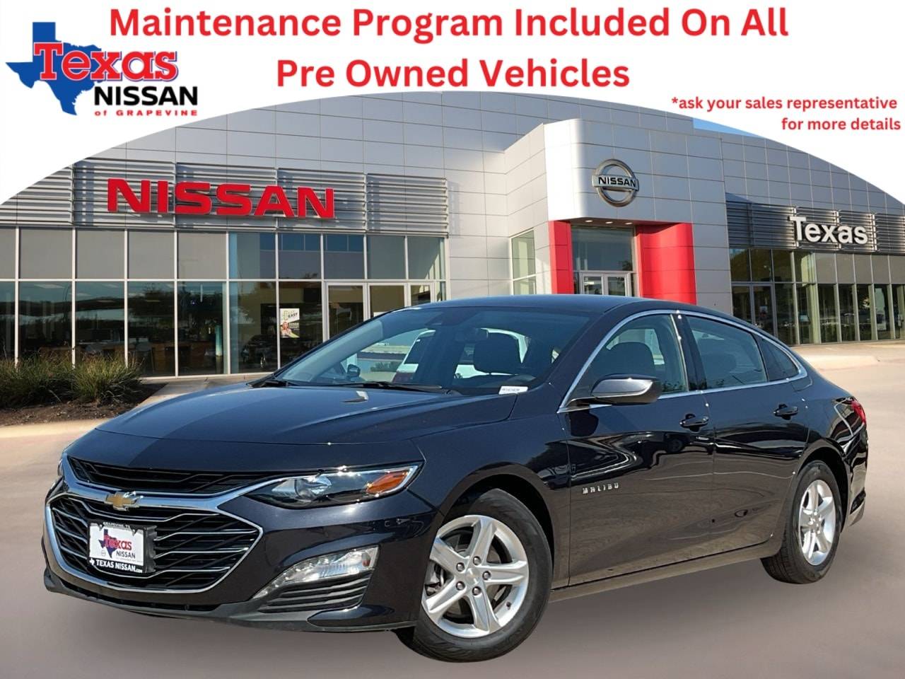 2023 Chevrolet Malibu LT — Sedan — 59,539 mi — Grapevine, TX