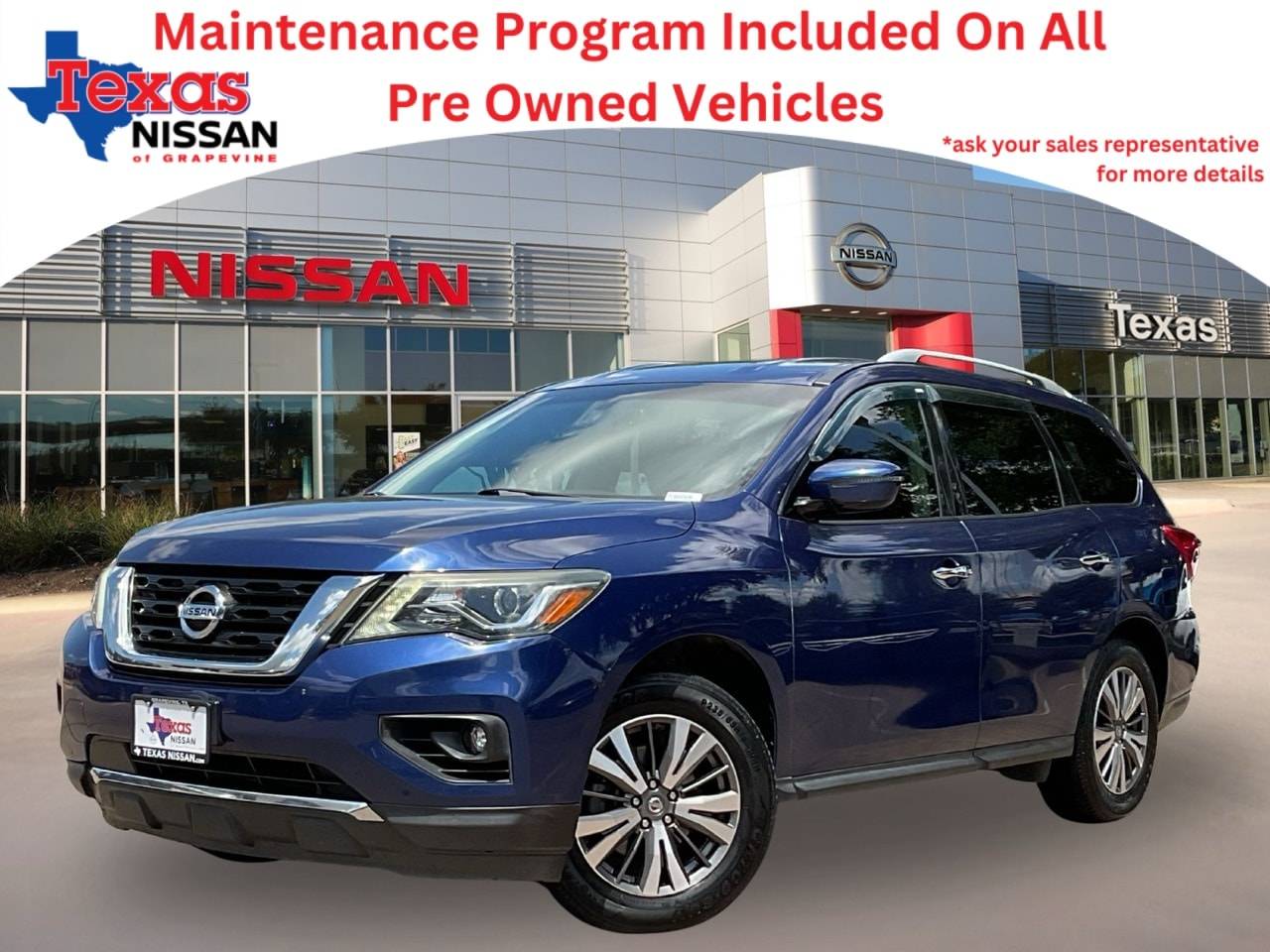 2017 Nissan Pathfinder SV — SUV — 131,939 mi — Grapevine, TX