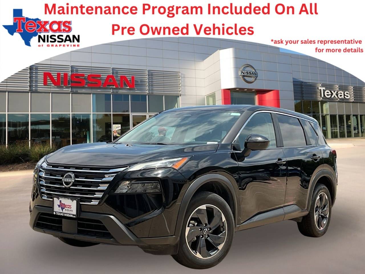 2024 Nissan Rogue SV — SUV — 40,939 mi — Grapevine, TX