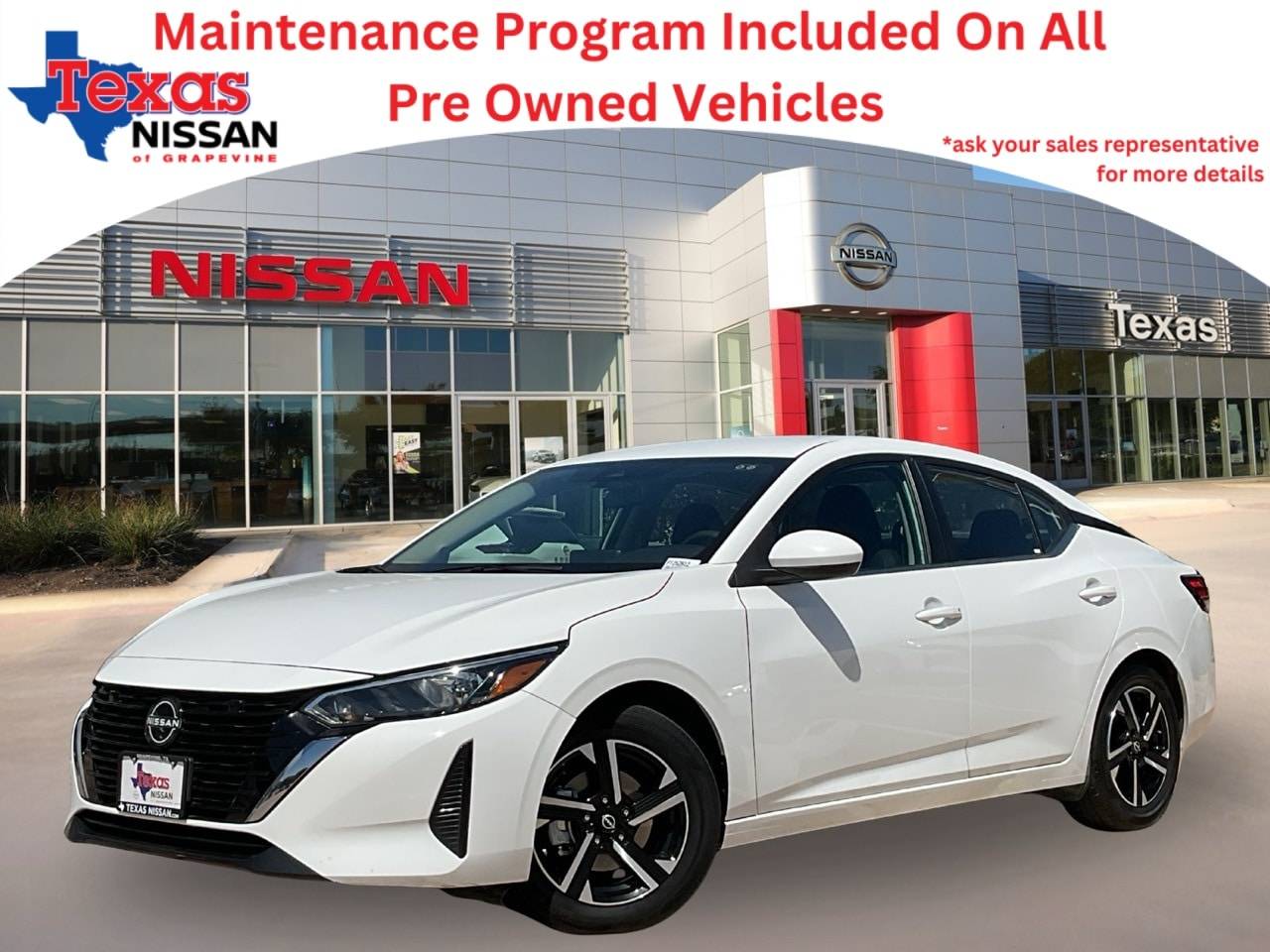 2024 Nissan Sentra SV — Sedan — 27,919 mi — Grapevine, TX
