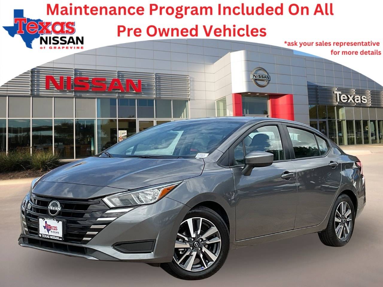 2023 Nissan Versa SV — Sedan — 42,149 mi — Grapevine, TX