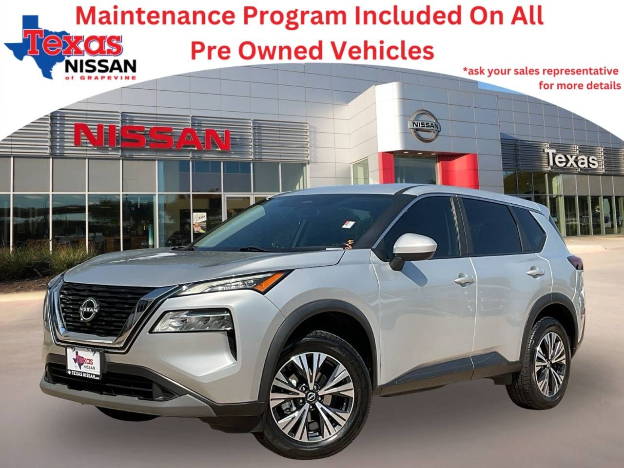 2023 Nissan Rogue SV — SUV — 53,009 mi — Grapevine, TX