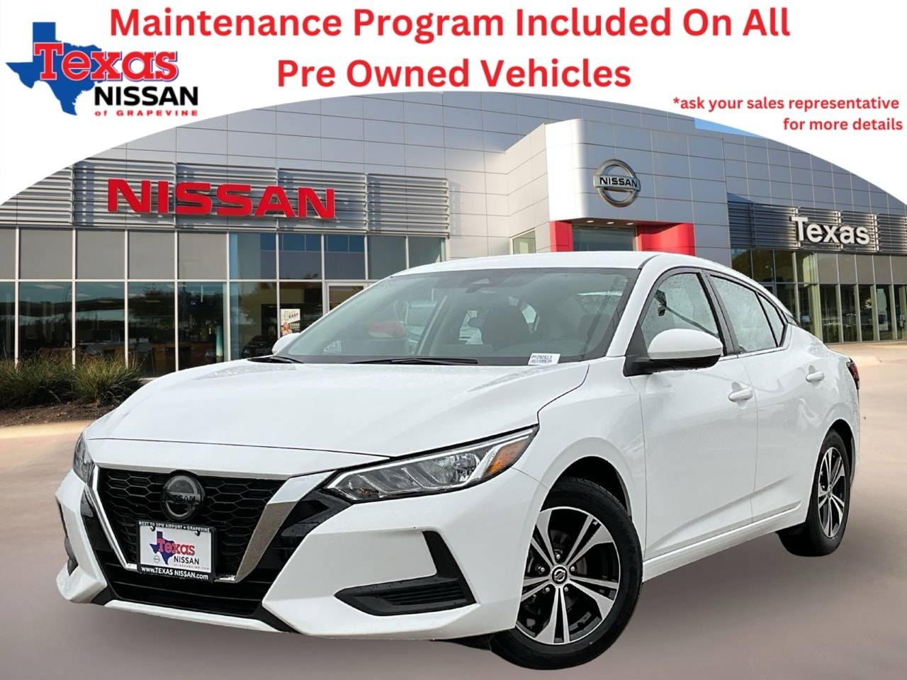 2023 Nissan Sentra SV — Sedan — 48,864 mi — Grapevine, TX