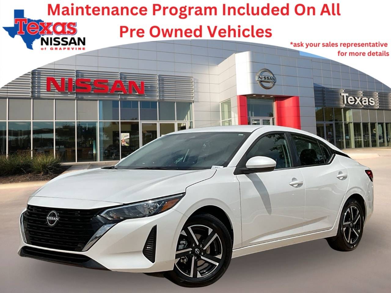 2024 Nissan Sentra SV — Sedan — 12,015 mi — Grapevine, TX
