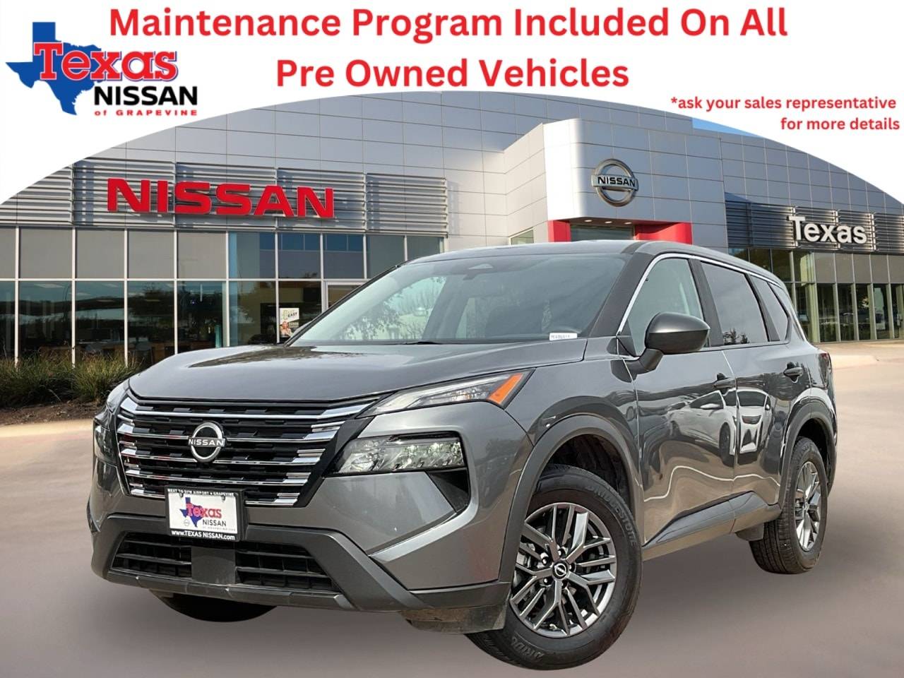 2024 Nissan Rogue S — SUV — 31,683 mi — Grapevine, TX