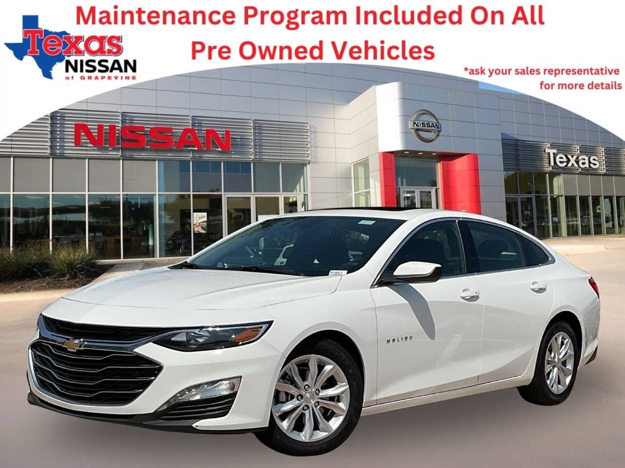 2024 Chevrolet Malibu LT — Sedan — 29,533 mi — Grapevine, TX