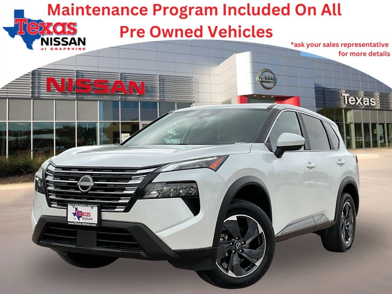 2024 Nissan Rogue SV — SUV — 23,131 mi — Grapevine, TX