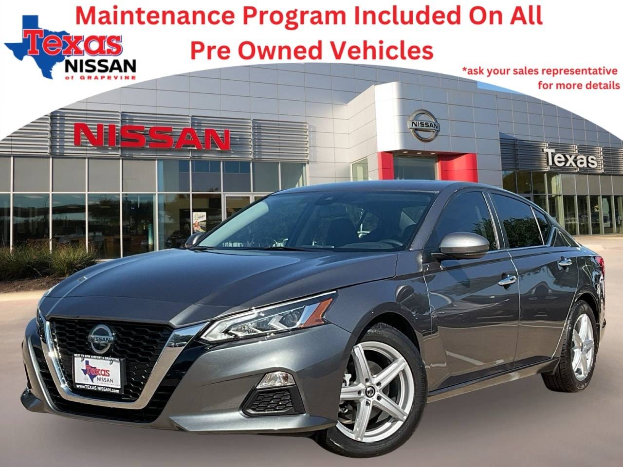 2021 Nissan Altima SV — Sedan — 12,485 mi — Grapevine, TX