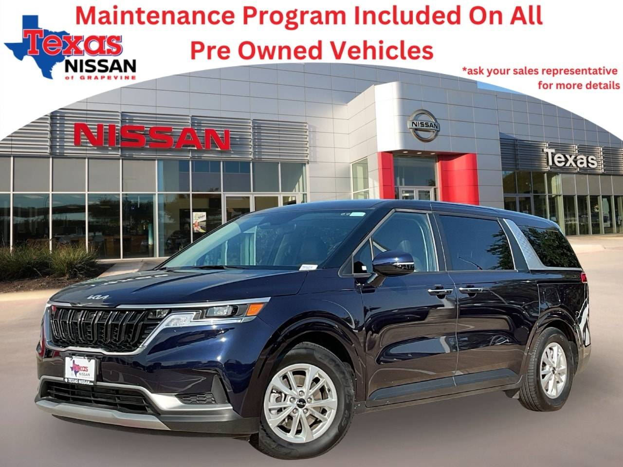 2024 Kia Carnival LXS — Minivan — 28,743 mi — Grapevine, TX