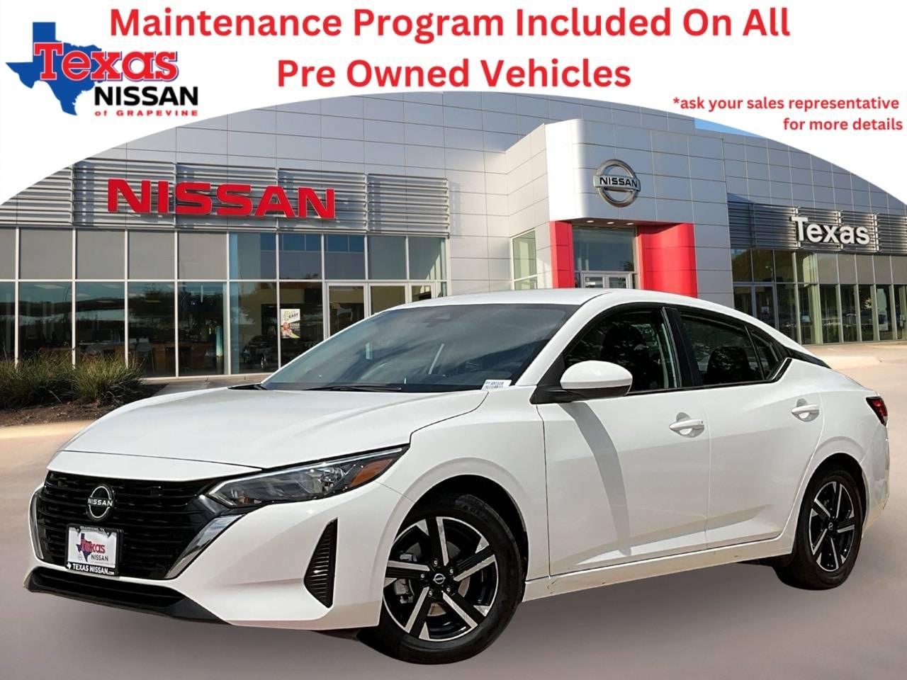 2024 Nissan Sentra SV — Sedan — 37,287 mi — Grapevine, TX