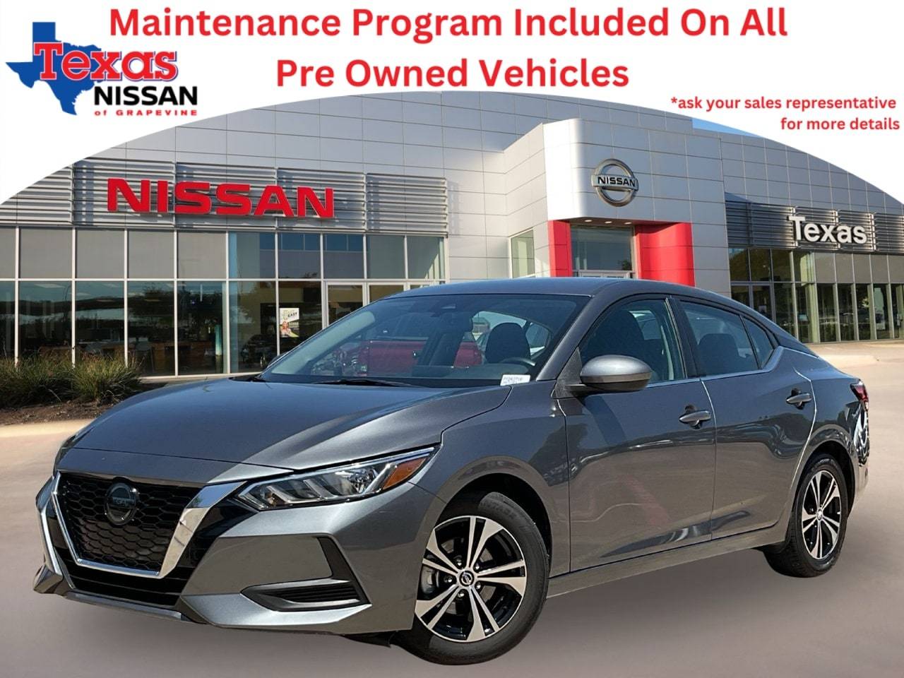 2023 Nissan Sentra SV — Sedan — 60,939 mi — Grapevine, TX
