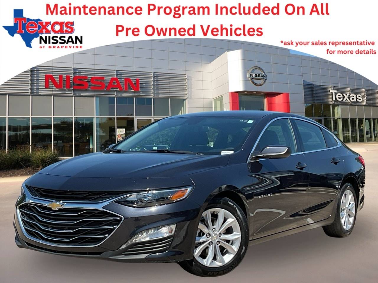 2023 Chevrolet Malibu LT — Sedan — 47,859 mi — Grapevine, TX