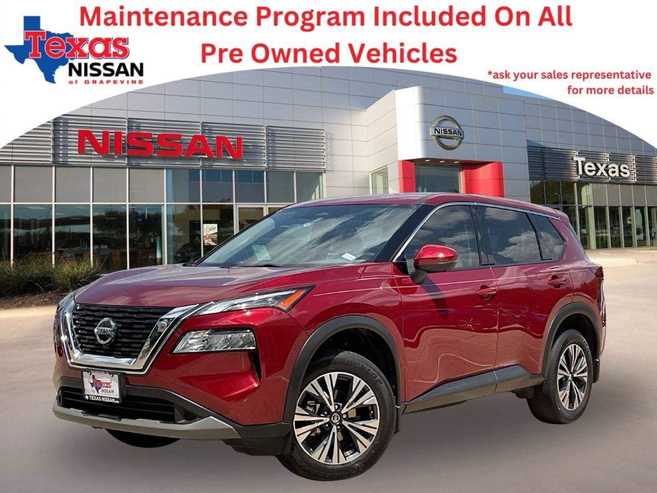 2021 Nissan Rogue SV — SUV — 12,969 mi — Grapevine, TX