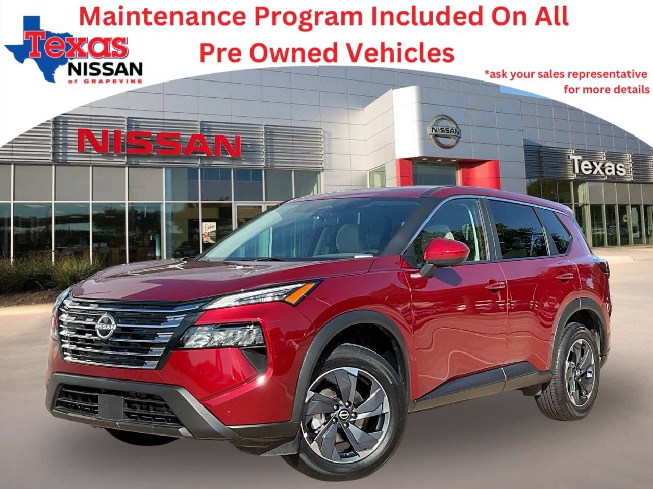 2024 Nissan Rogue SV — SUV — 25,155 mi — Grapevine, TX