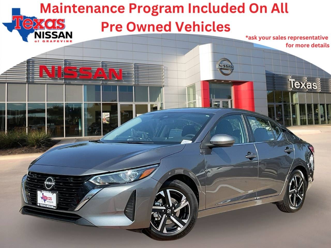 2024 Nissan Sentra SV — Sedan — 35,246 mi — Grapevine, TX