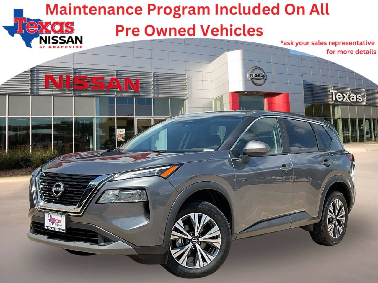 2023 Nissan Rogue SV — SUV — 35,850 mi — Grapevine, TX