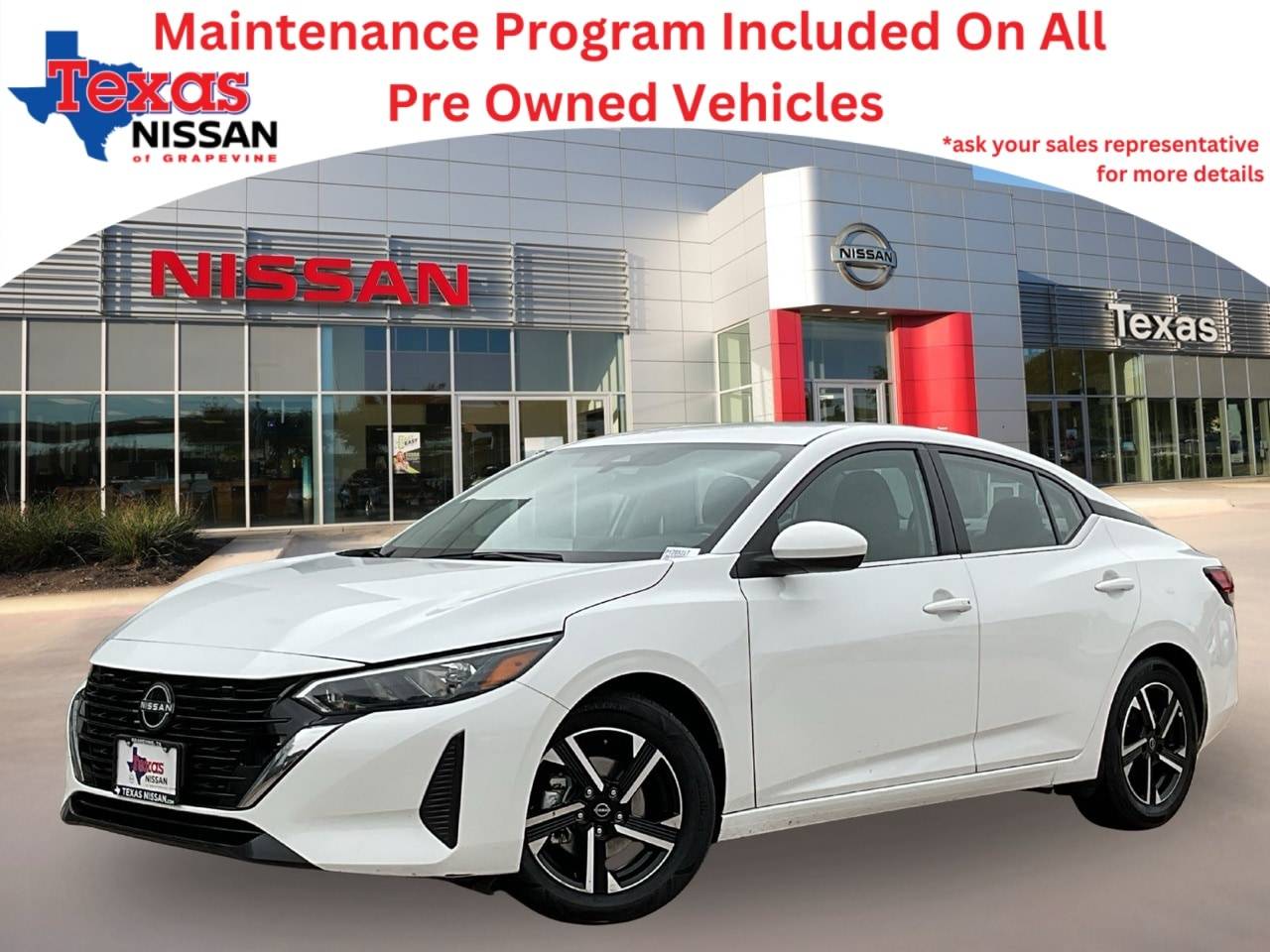 2024 Nissan Sentra SV — Sedan — 39,674 mi — Grapevine, TX