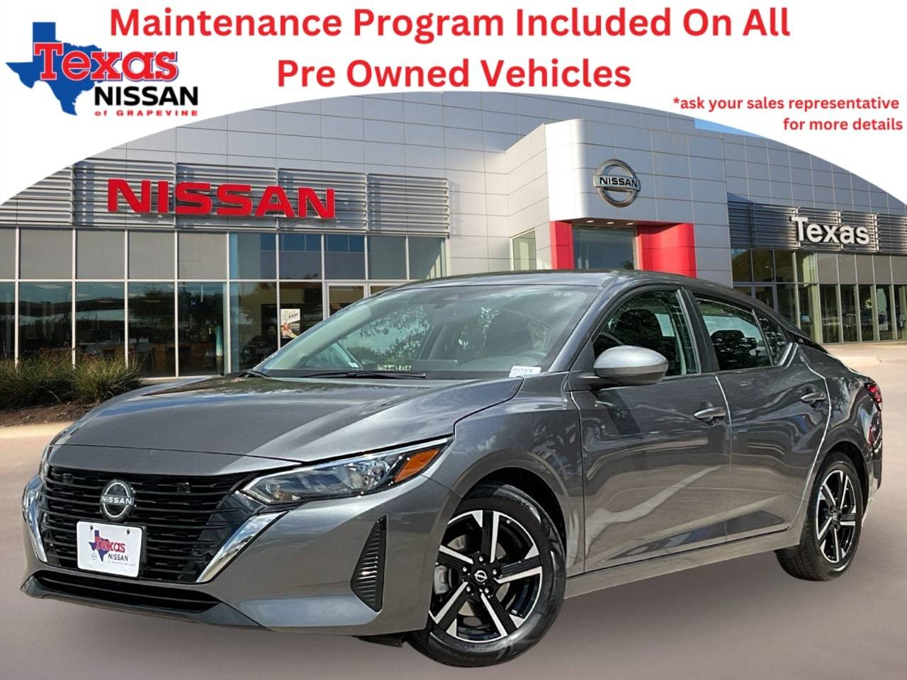 2024 Nissan Sentra SV — Sedan — 32,585 mi — Grapevine, TX