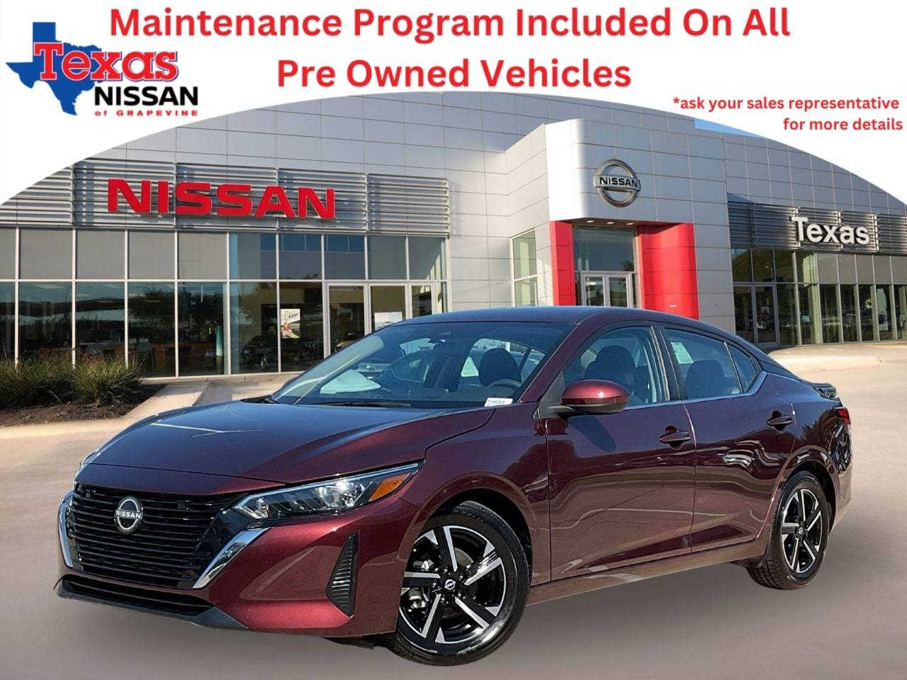 2024 Nissan Sentra SV — Sedan — 24,620 mi — Grapevine, TX
