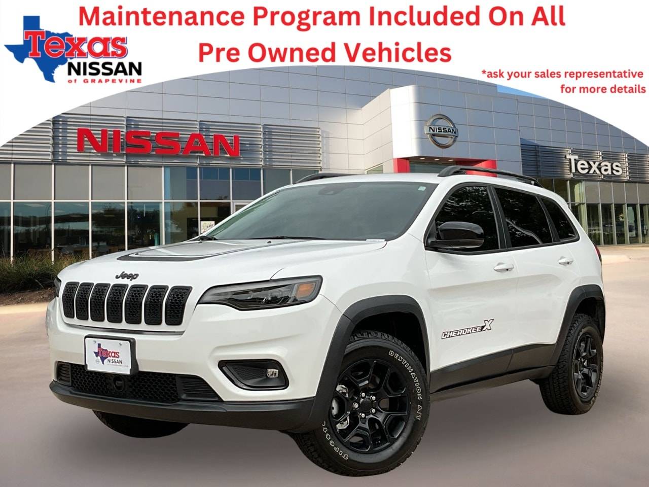 2022 Jeep Cherokee X — SUV — 22,888 mi — Grapevine, TX