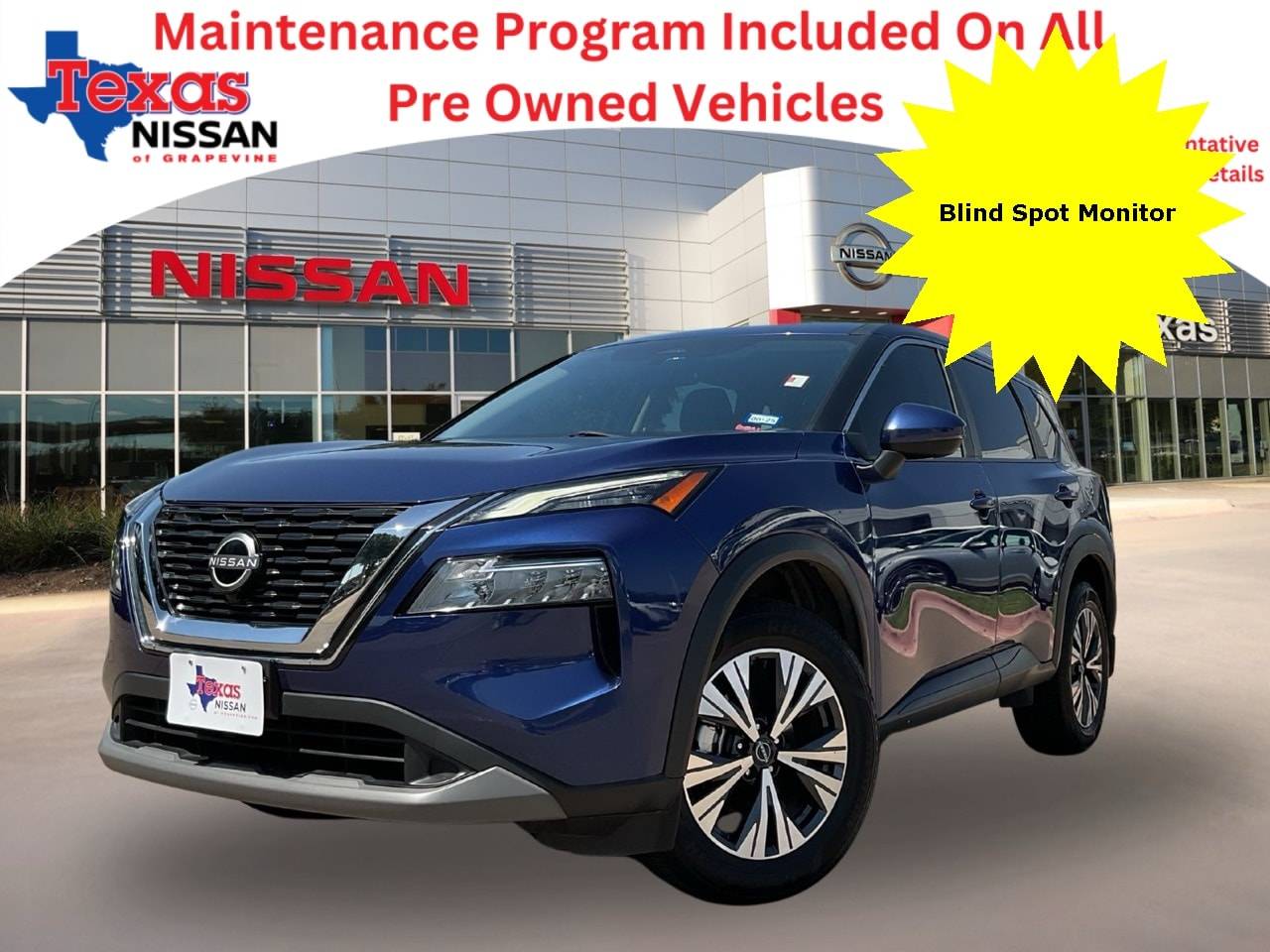 2022 Nissan Rogue SV — SUV — 30,436 mi — Grapevine, TX