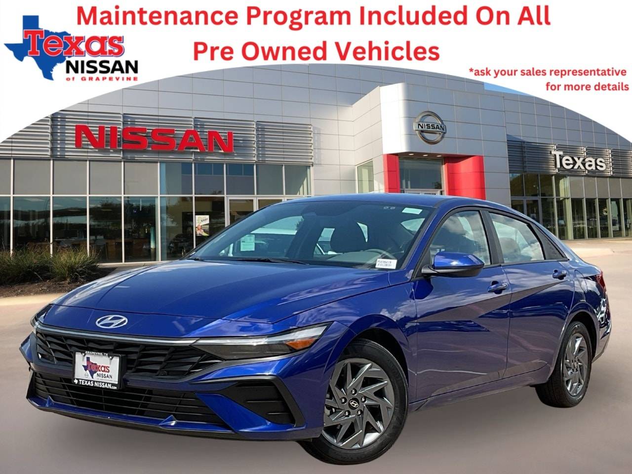 2024 Hyundai Elantra SEL — Sedan — 20,510 mi — Grapevine, TX