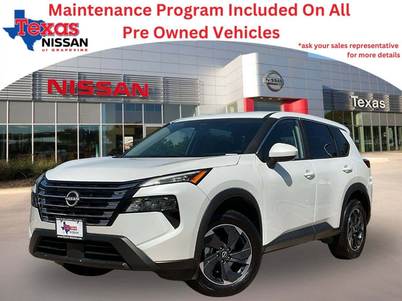 2024 Nissan Rogue SV — SUV — 27,938 mi — Grapevine, TX