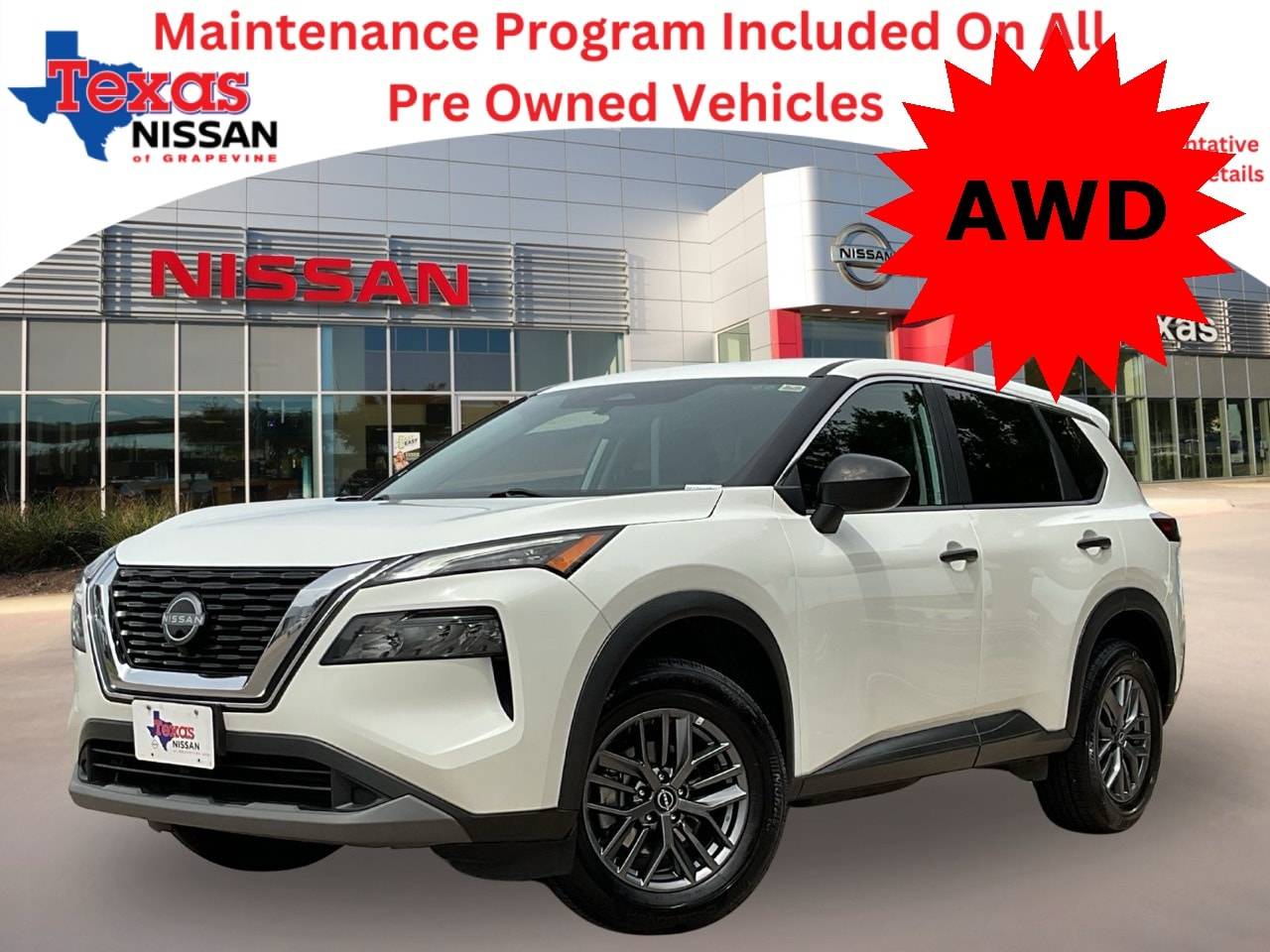 2023 Nissan Rogue S — SUV — 50,776 mi — Grapevine, TX