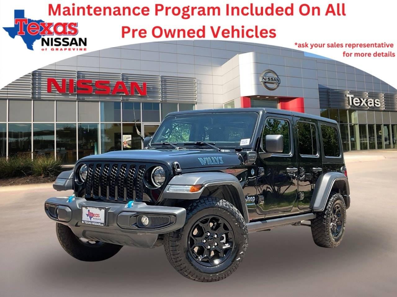 2023 Jeep Wrangler 4xe — SUV — 47,604 mi — Grapevine, TX
