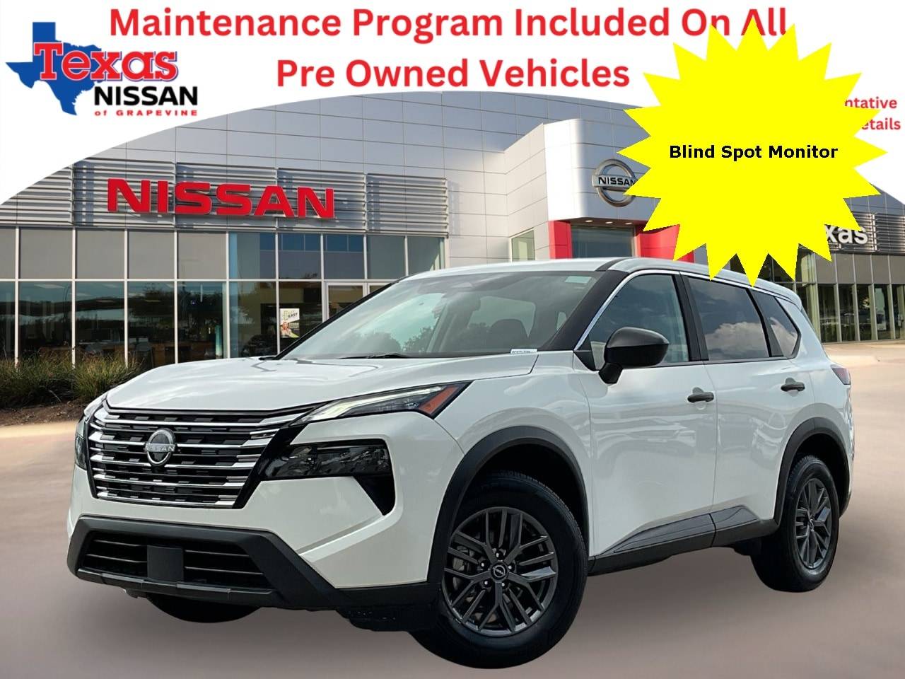 2024 Nissan Rogue S — SUV — 25,394 mi — Grapevine, TX