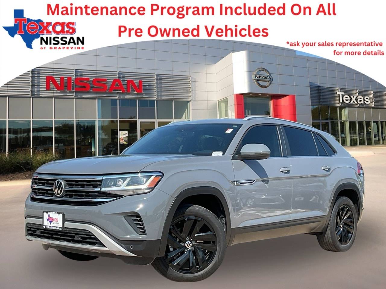 2022 Volkswagen Atlas Cross Sport SE with Technology — SUV — 63,260 mi — Grapevine, TX